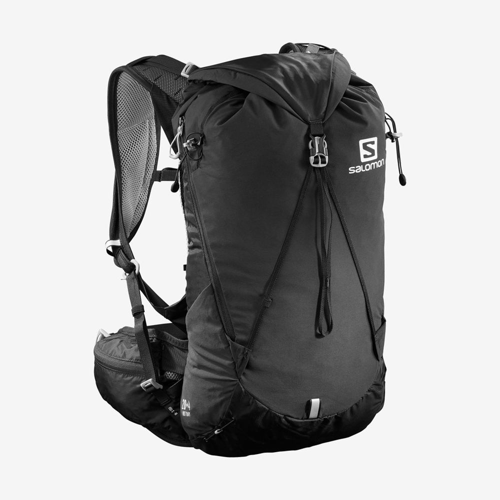 SALOMON OUT DAY 20+4 Philippines - Men's Backpacks - Black | 813709-OSG